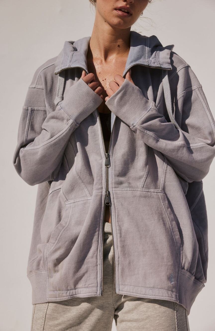 Free People Movement All Your Love Oversized Hooded Jacket